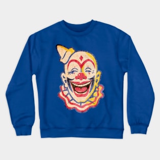 vintage circus clown Crewneck Sweatshirt